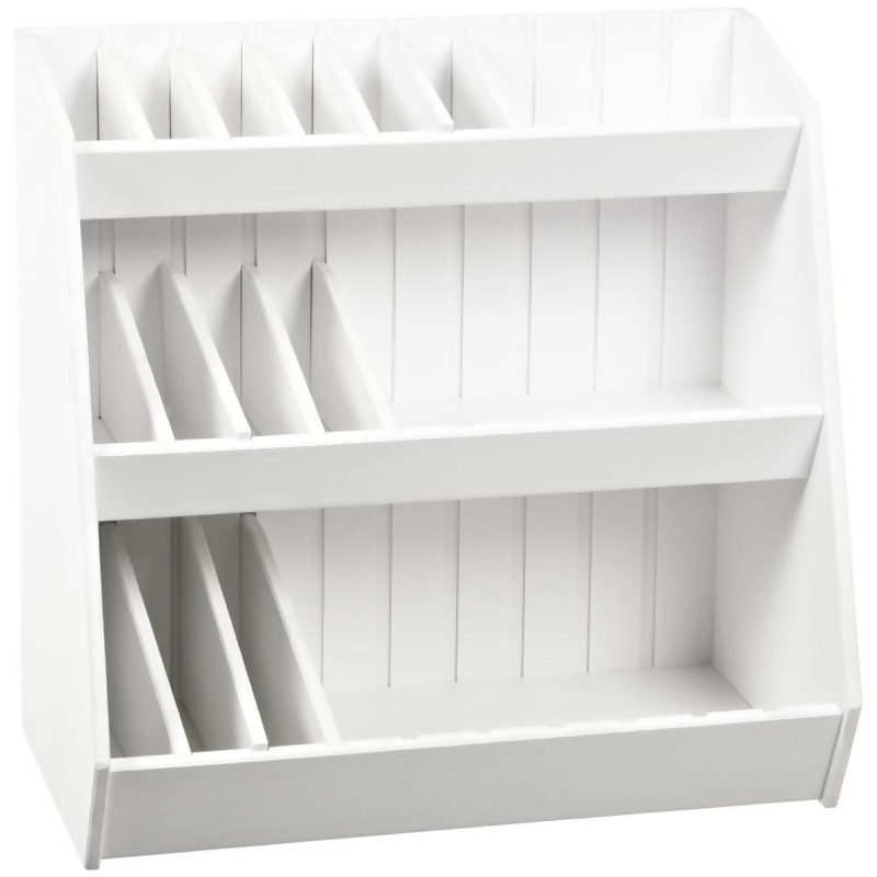 TrippNT Large Lab Storage Shelf with 2 Shelves and 14 Adjustable Bins