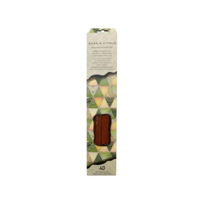 Kole Imports AA643-78 Sage & Citrus Incense Sticks, 40 Count - Pack of 78 