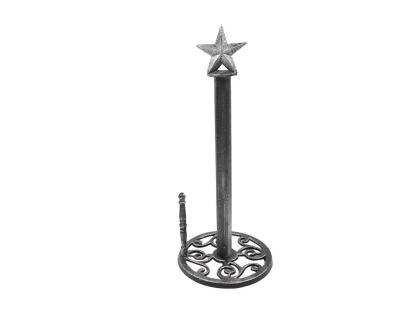 Star Cast Iron Kitchen Paper Towel Holder