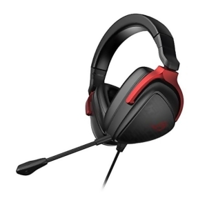 Asus Deltascore 4.92 ft. Rog Delta S Core Gaming Headset, Black & Red - All