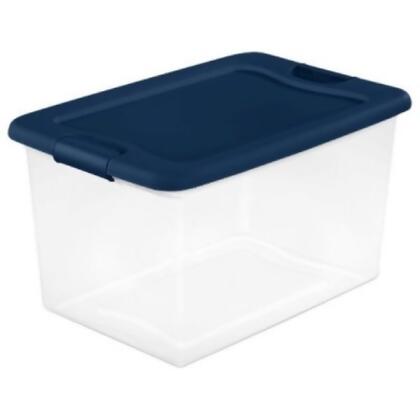 Sterilite Storage Bins with Lids - Marine Blue, 2 Pk - Shop