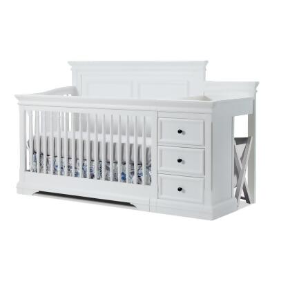 Sorelle Furniture 1450-W Portofino Crib & Changer, White