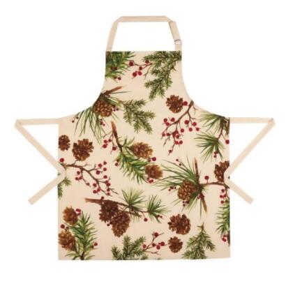 Peking Handicraft 02SERX559C 28 x 34 in. Berries & Pine Apron, Pack of 2 