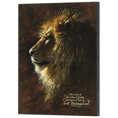 Dicksons PLK1114-942 Unisex The Lion Of The Tribe Wall Plaque, Multi Color - One Size 