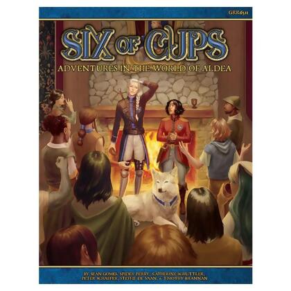 Green Ronin Publishing GRR6511 Blue Rose Adventure Six of Cups Roleplaying Game 