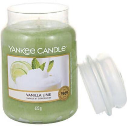 Yankee Candle 359877 22 oz Vanilla Lime Scented Large Candle Jar for Unisex 