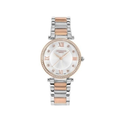 Lee Cooper LC07305.530 Ladies Silver Watch with Silver Dial 