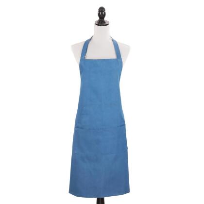 Saro Lifestyle 2603.DN2735 27 x 35 in. Denim Apron 