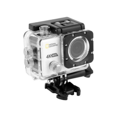 National Geographic 80-83002 4K Wi-Fi Action Camera 