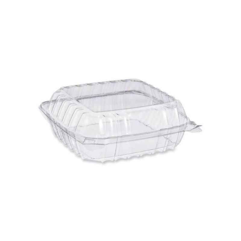 Dart ClearSeal Hinged Lid Plastic Container