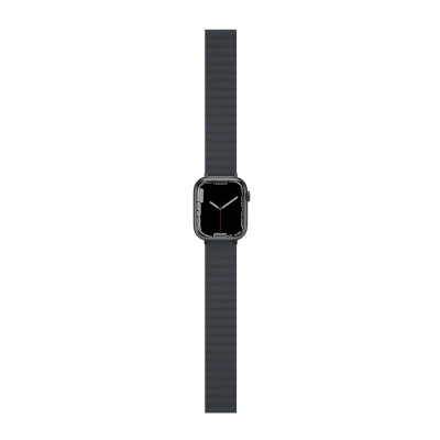 JC Pal JCP6285 Flex Form Magnetic Apple Watch Band, Grey & Yellow 