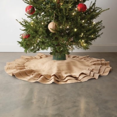 CTW Home 510594 Plaid & Tassels Christmas Tree Skirt 
