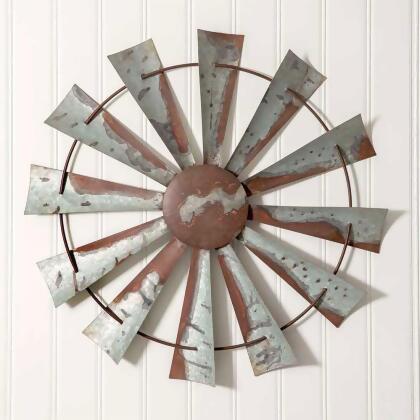 CTW Home 530081 Metal Washboard Pillar Candle Sconce 