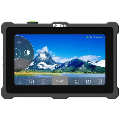 RGBlink RGL-TAO1PRO 4-Input Video Switcher & Recorder & Streaming Encoder with 5.5 in. FHD Touchscreen Preview Display 