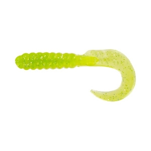 Big Bite Baits Ctg2-29-100 2 in. Curl Tail Grub Snot Rocket Fishing Lure - Pack of 100 - All