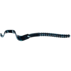 Berkley 1307536 12 in. Black & Blue Fleck Power Worms Fishing Lure - Pack of 5 - All