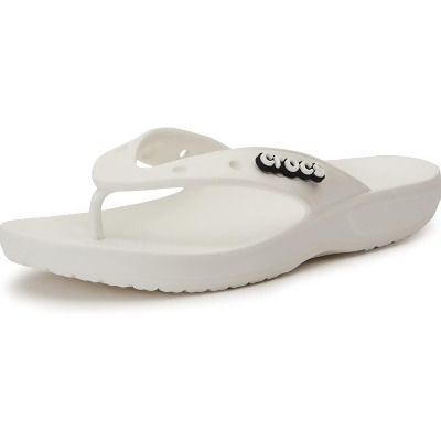 Crocs 207713-100-M10W12 Classic Flip-Flop Sandal - White - Size 10 Men & 12 Women 