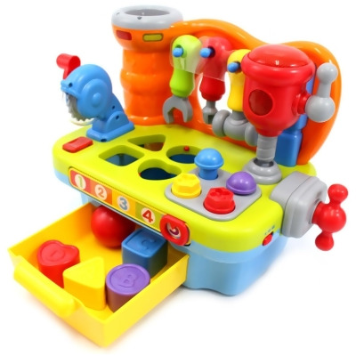 AZ Trading NC33165-AZ Little Engineer Multifunctional Musical Learning Workbench Play Tools for Kids 