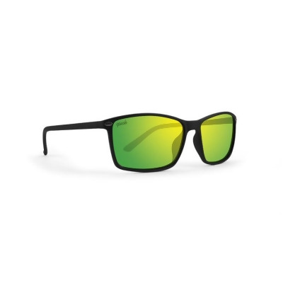 Epoch Eyewear EE7123 Murphy Sunglass with Green Mirror Lens - Black 
