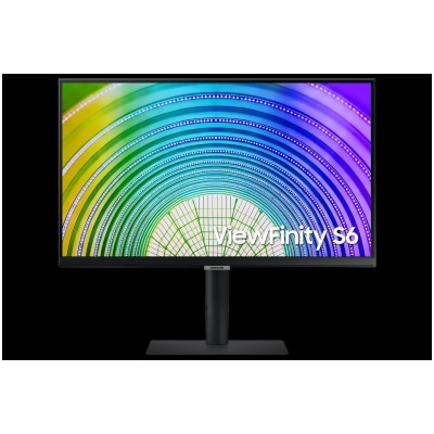 Samsung IT S24A608UCN 24 in. 2560 x 1440 HDR10 75Hz IPS Panel QHD Monitor with Fully Adjustable Stand 