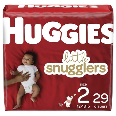 Kimberly Clark 1128673-PK Little Snugglers Diaper - Size 2 - 29 Per Pack - 4 Pack Per Case 