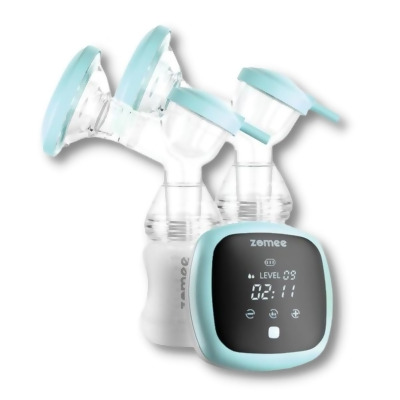 Zomee Z1 1181797-EA Double Electric Breast Pump Kit 