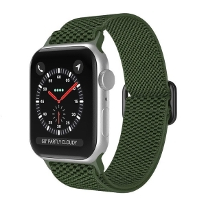 Odash Ky09-c12ogrn-42 Nylon Band for 42, 44 & 45mm Apple Watch - Olive Green - All