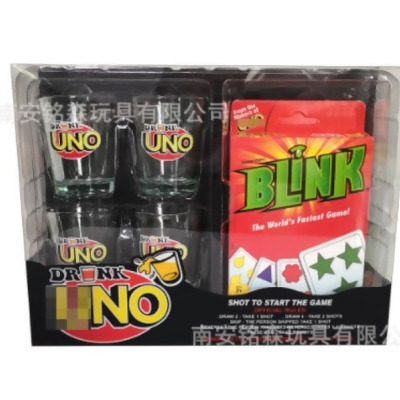 MAGM UBK-44 Desktop & Travel Game with Drink UNO Blink 