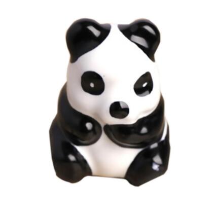 Panda Superstore PS-HOM1243398011-JESSICA00826 1.7 x 1.3 x 1.2 in. Cute Panda Ceramic Kids Room Decors Drawer Handles & Pulls - Set of 2