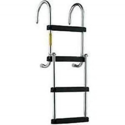 Garelick 12350 2-4-Step Removable Pontoon Boarding Ladder 