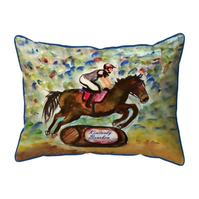 Betsy Drake Interiors ZP1410 20 x 24 in. Kentucky Bourbon Horse Extra Large Zippered Pillow 