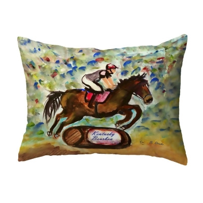 Betsy Drake Interiors NC1410 16 x 20 in. Kentucky Bourbon Horse No Cord Pillow 
