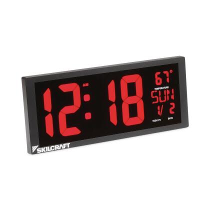 NSN6988079 6645016988079 Digital Clock Black