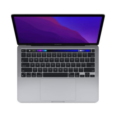 Apple MYD82LL-A-C 13.3 in. Macbook Pro M1 Chip 8-Core CPU 8GB RAM 256GB Solid State Drive Laptop, Space Grey 