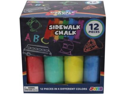 Sidewalk Chalk, 12 Count