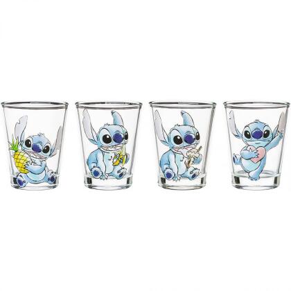 Lilo & Stitch 852193 Disney Sweets Shot Glass Set - Pack of 4 