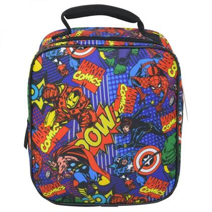 Avengers 862566 Marvel All Over Comic Print Lunch Bag 