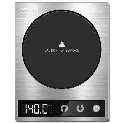 ITouch CO194-CW 5.4 in. Mug Warmer & Coffee Cup Warmer for Desk, Digital Temp Control LED Display - Waterproof Design - Coffee Gift 