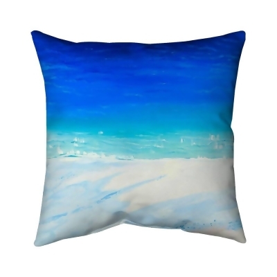 Begin Home Decor 5543-2020-TV9 20 x 20 in. Satellite View of the Ocean-Double Sided Print Indoor Pillow Cover 