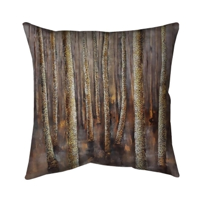Begin Home Decor 5541-1818-LA5 18 x 18 in. The Dark Forest-Double Sided Print Indoor Pillow 