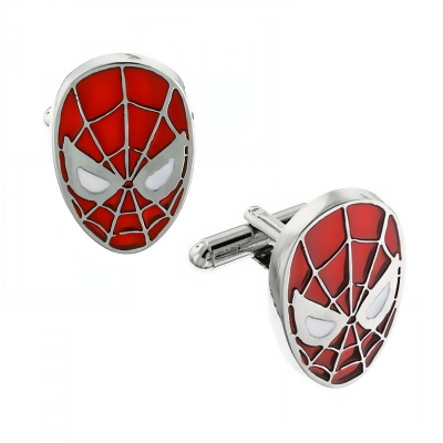 Spider-Man cufflinkspidmask Spiderman Mask Cufflinks 