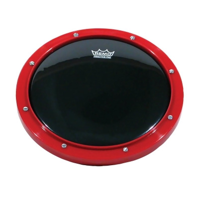 Remo Accessories 3701578 8 in. Dia. Red Practice Pad with Ebony Head 
