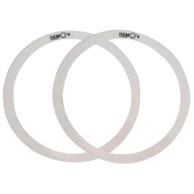 Remo Accessories 3701565 13 in. Dia. 1 in. Wide Rem-O Ring & 10-mil Hazy Film, Packaged with Header Card for Drum- 2 Piece 