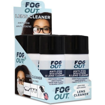 Max Professional ZNUFOFR-3959 1.4 oz Fog Out Fog Remover - Pack of 24 