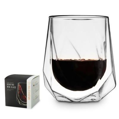 Viski 10986 8 oz Alchemi Aerating Wine Tasting Glass 