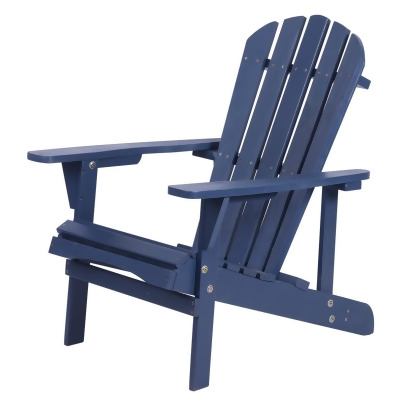 JUL HOME SW2006NV Solid Wood Adirondack Chair 