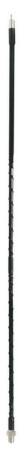 Accessories Unlimited AUFLEX3-B 0.38 x 24 in. 3 ft. Superflex CB Antenna with Tunable Tip, Black