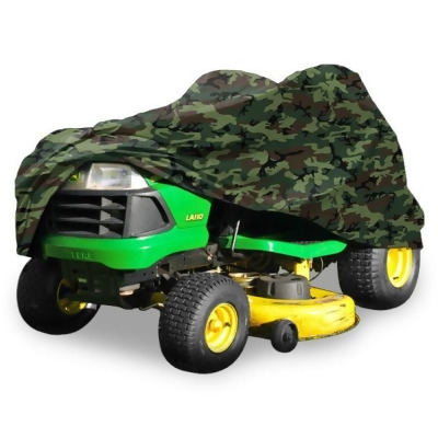 North East Harbor LTC79 54 in. Deluxe Riding Lawn Mower Tractor Cover, Camouflage 