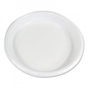 Boardwalk BWKPLHIPS10WH 10 in. Hi Impact Plastic Dinnerware Plate, White 