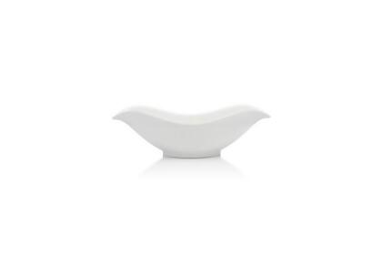 Bon Chef 53602White 10.5 x 4 x 3 in. Melamine Petals Bowl, White - 16 oz 
